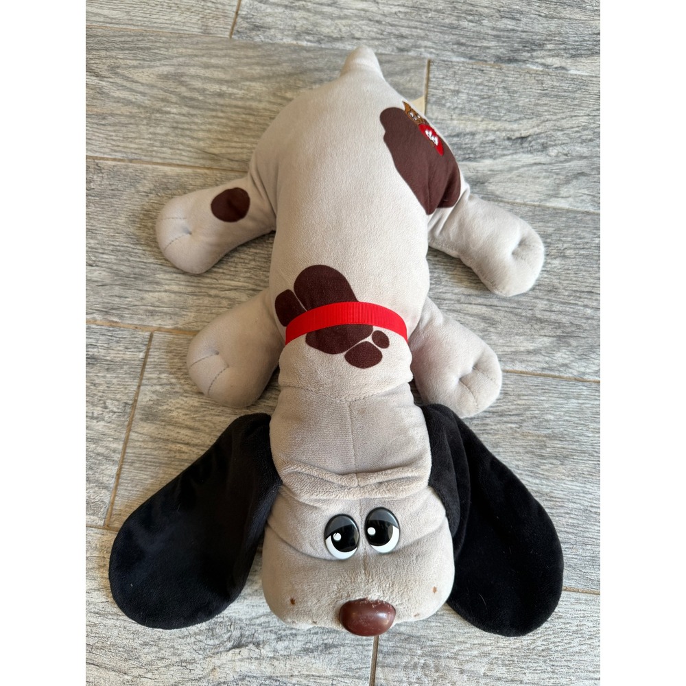 Pound Puppies Plush Dog Retro Classic Stuffed Animal Hasbro Vintage Puppy Gray